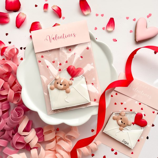 List miłosny z misiem