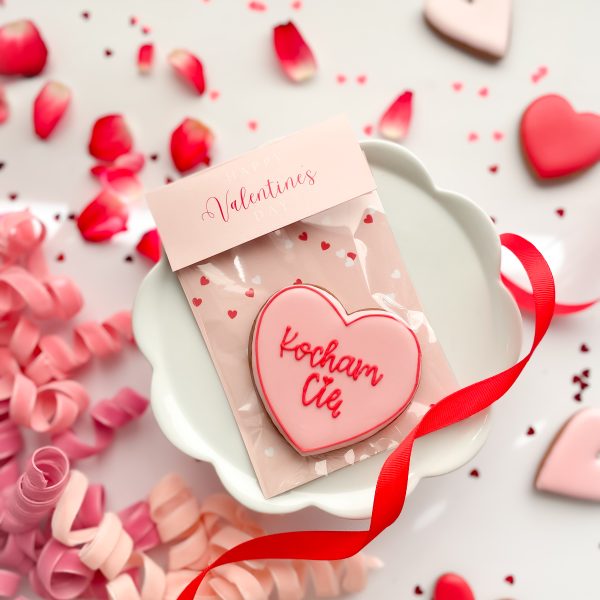 Serce z napisem "kocham Cię"