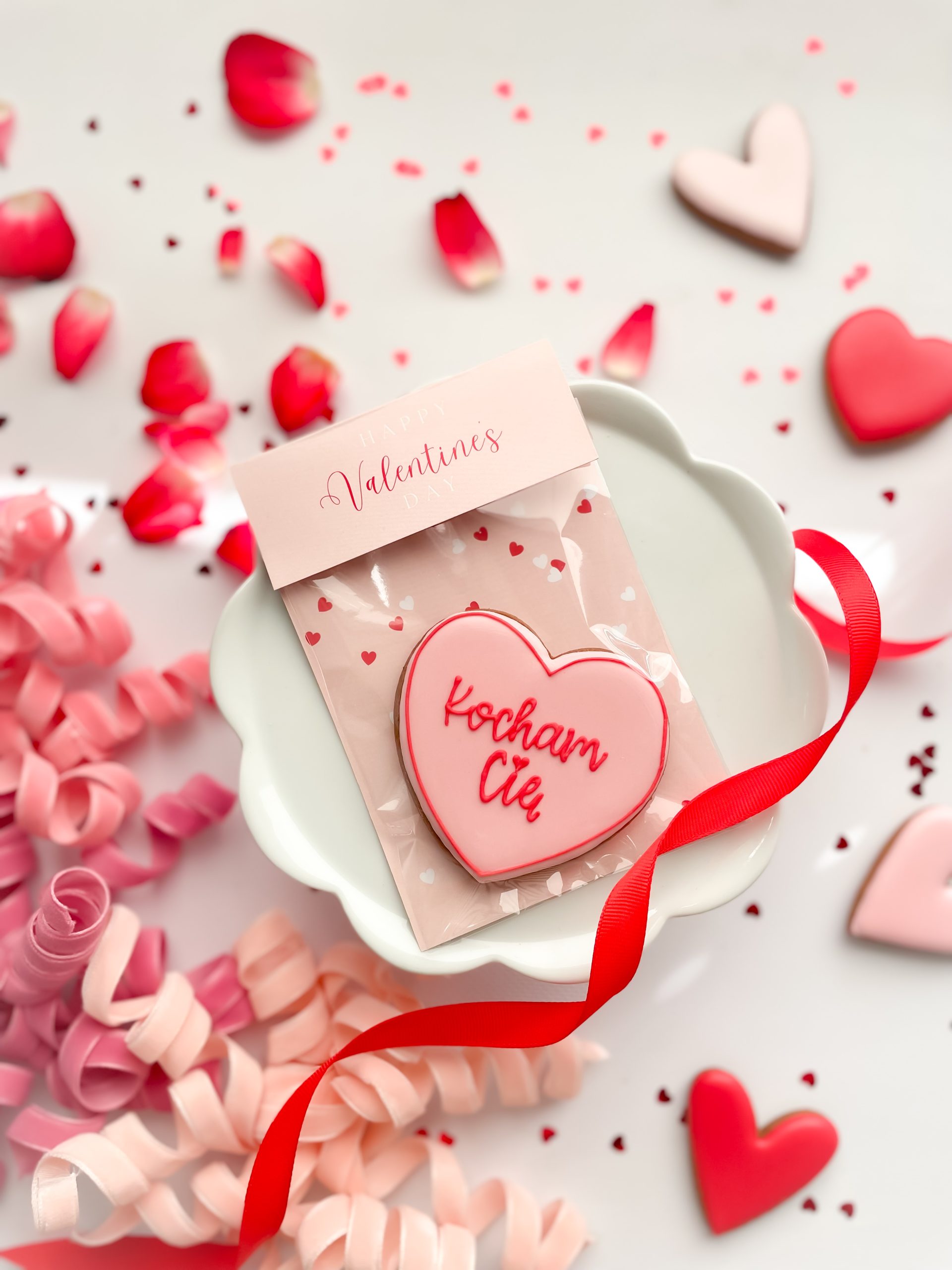 Serce z napisem "kocham Cię"