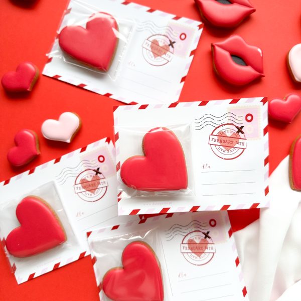 Kartka Walentynkowa - serduszko