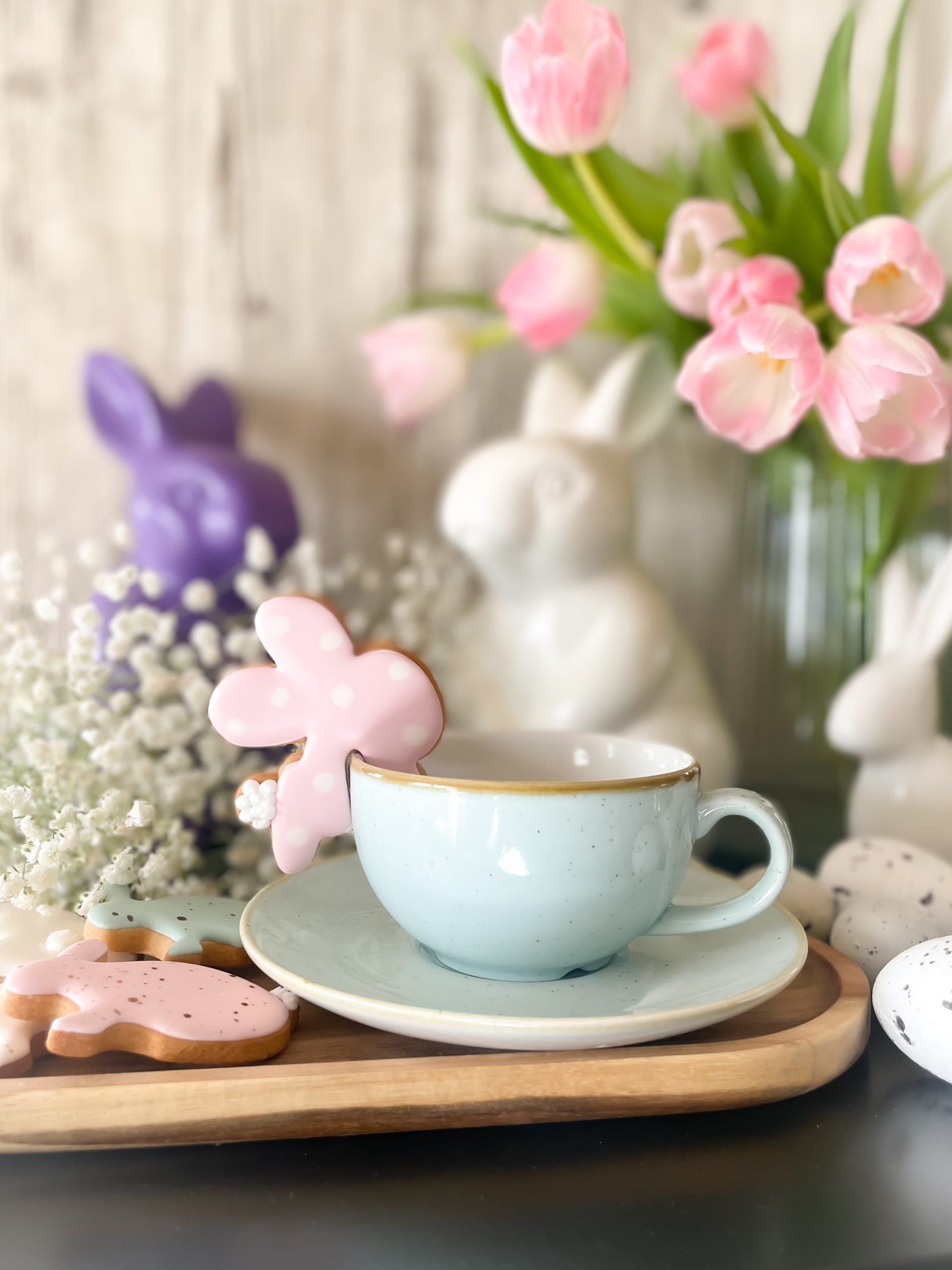 Zajączek pastelowy na kubek (wybór koloru)