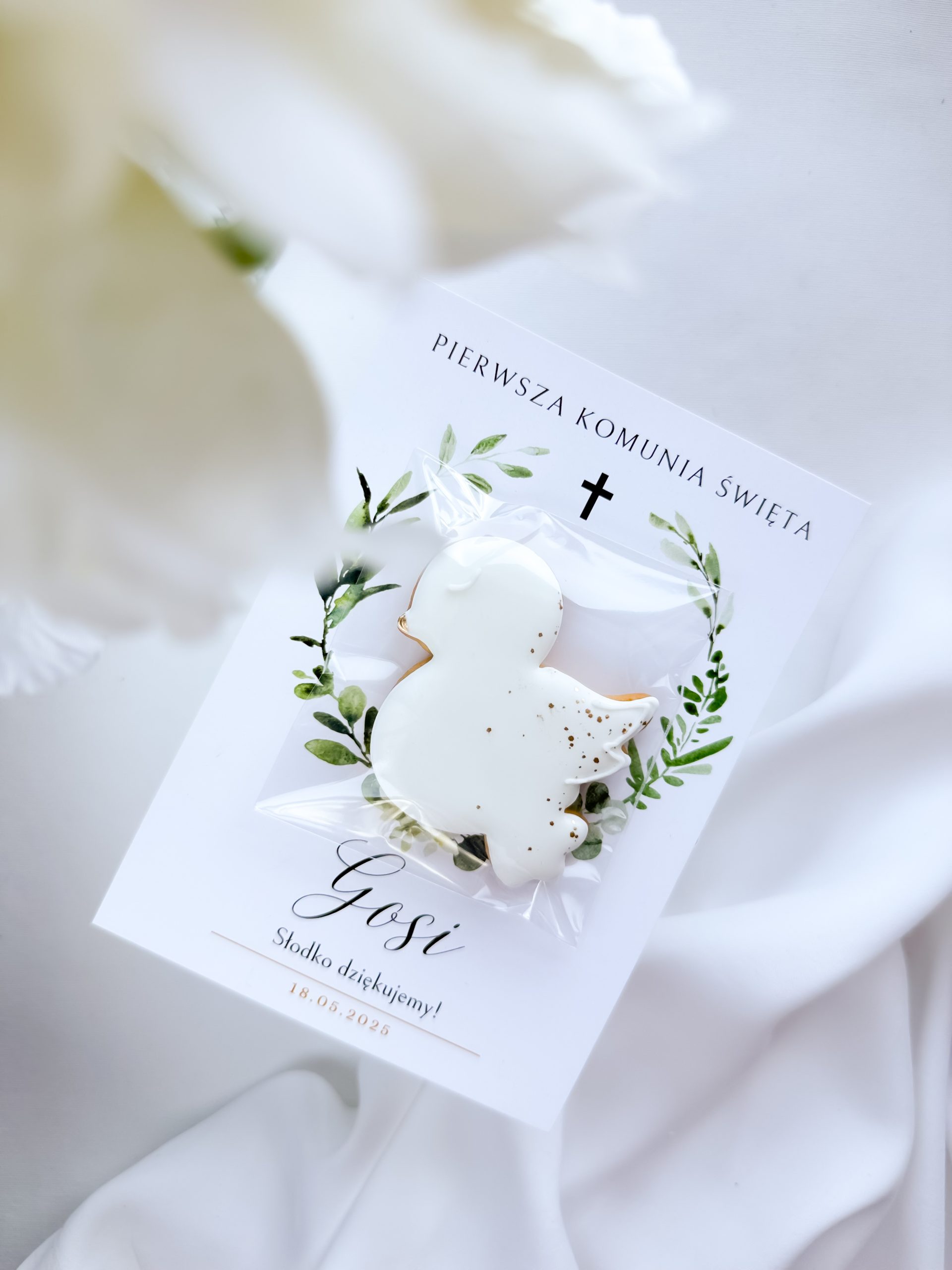 Podziękowanie - gołąbek