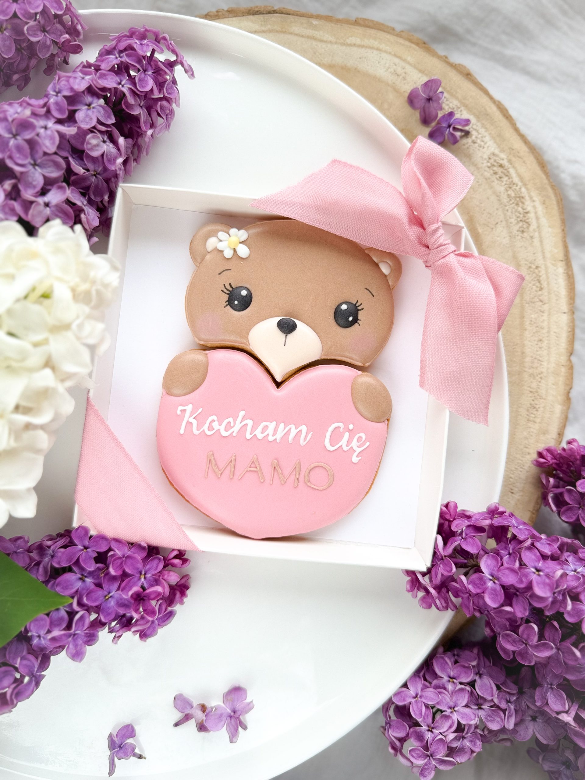 MIŚ dziewczynka - zestaw ciasteczek