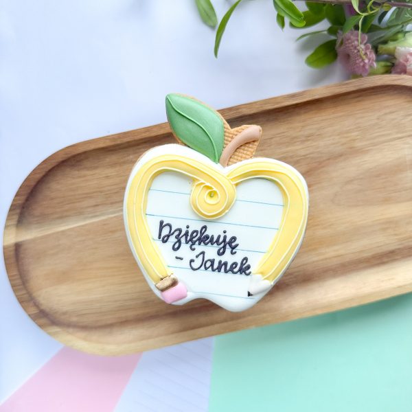 Jabłuszko z ołówkiem