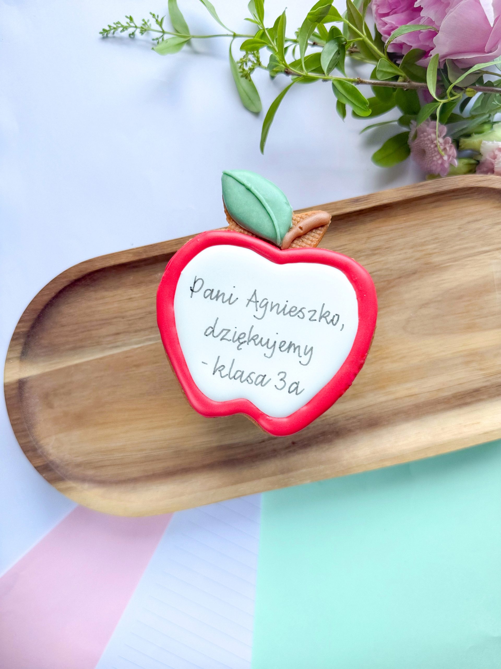 Jabłko z dedykacją