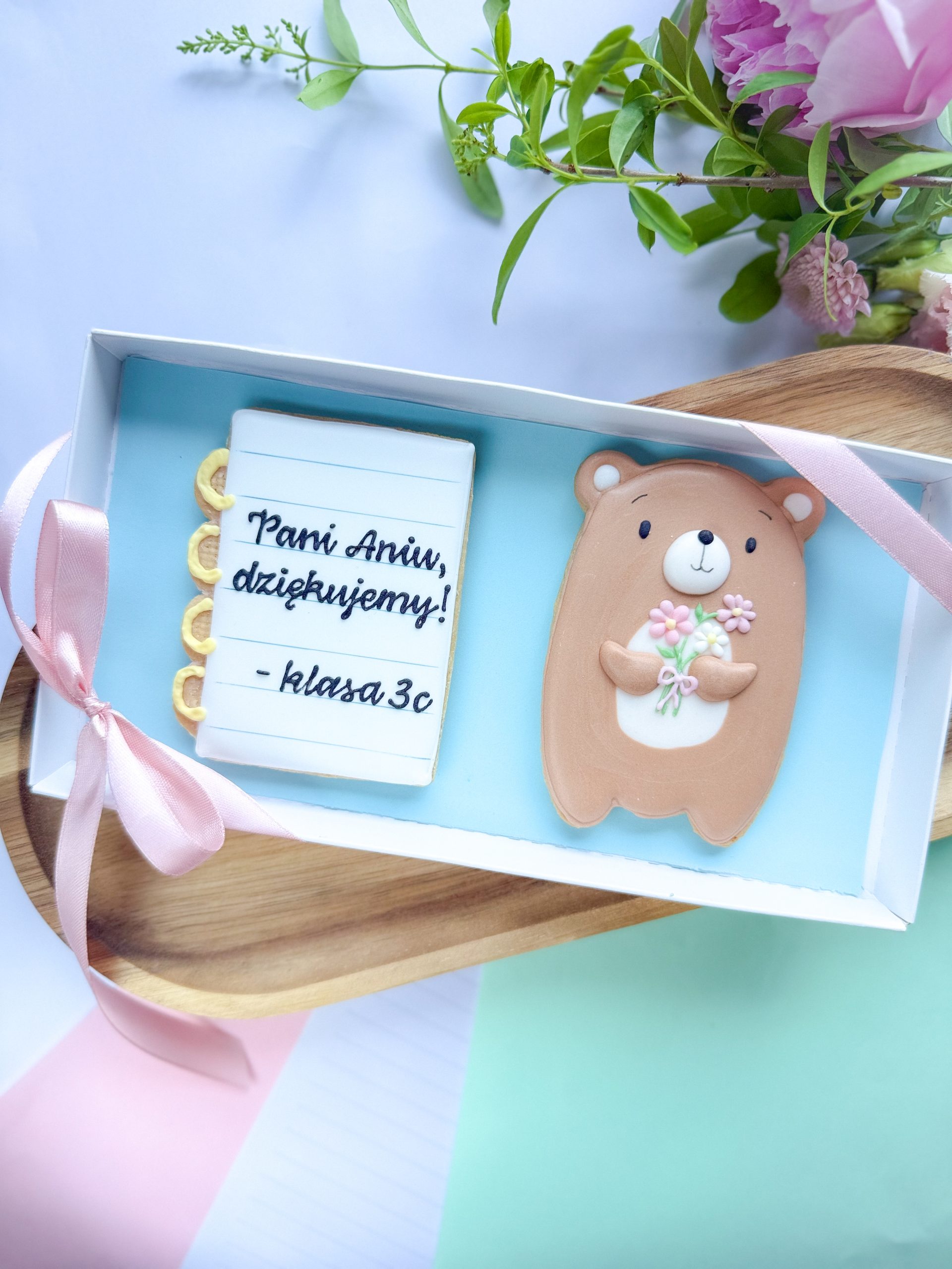 Miś z notesem - zestaw - obrazek 2