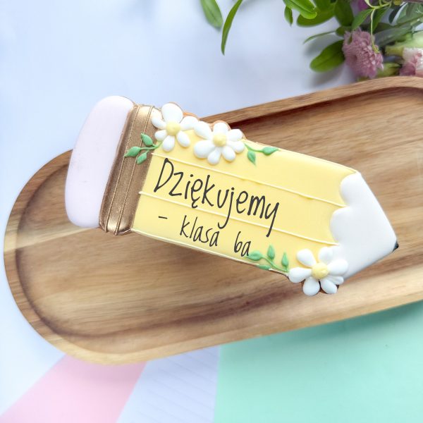 Ołówek XXL w ozdobnym pudełku - dowolny napis