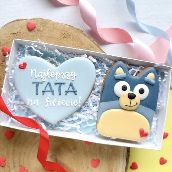 Bluey - najlepszy Tata - zestaw