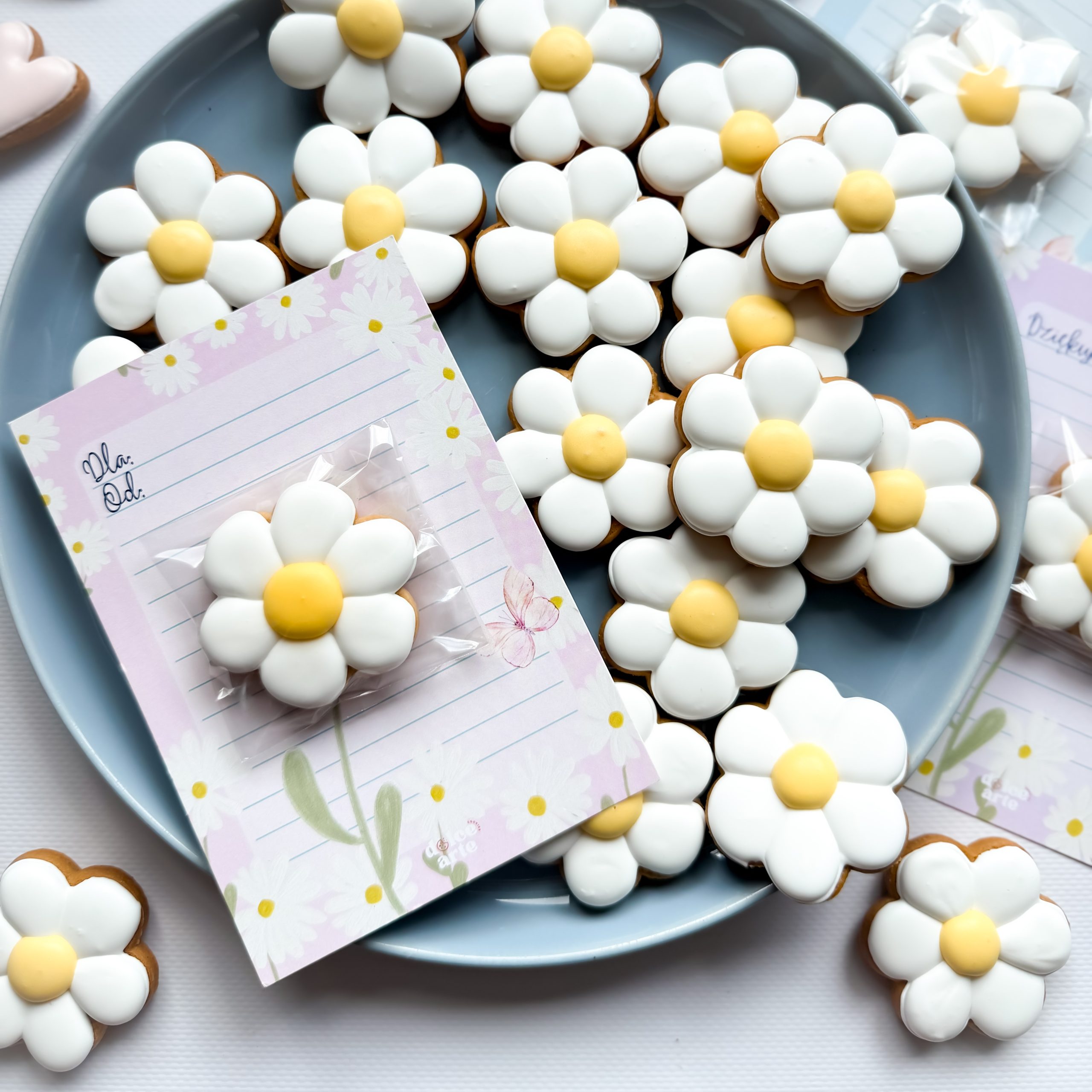 Stokrotka - pocztówka - wybór koloru - obrazek 2