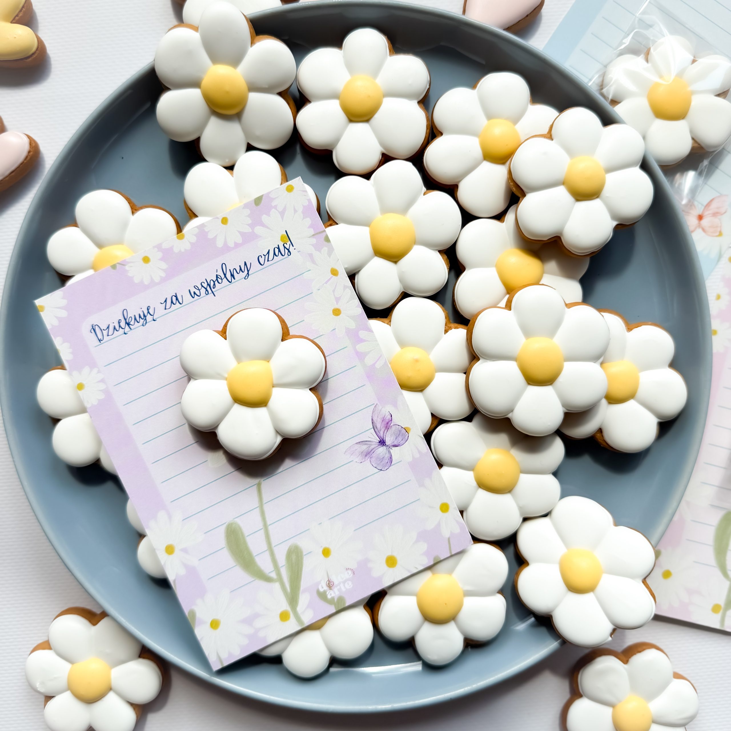 Stokrotka - pocztówka - wybór koloru - obrazek 3