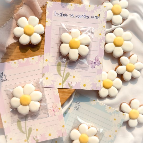 Stokrotka - pocztówka - wybór koloru