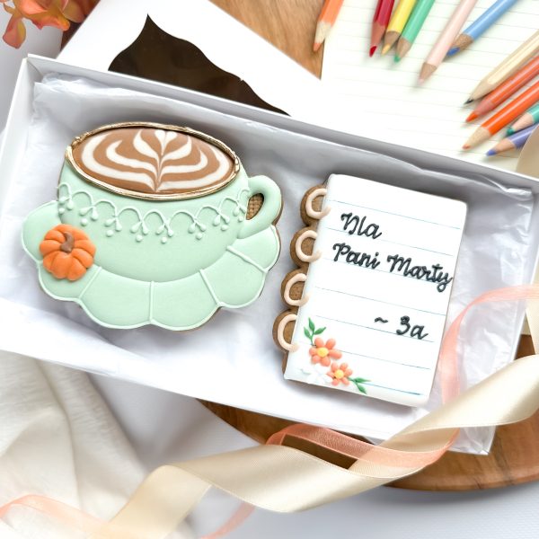 Filiżanka z notesem - zestaw