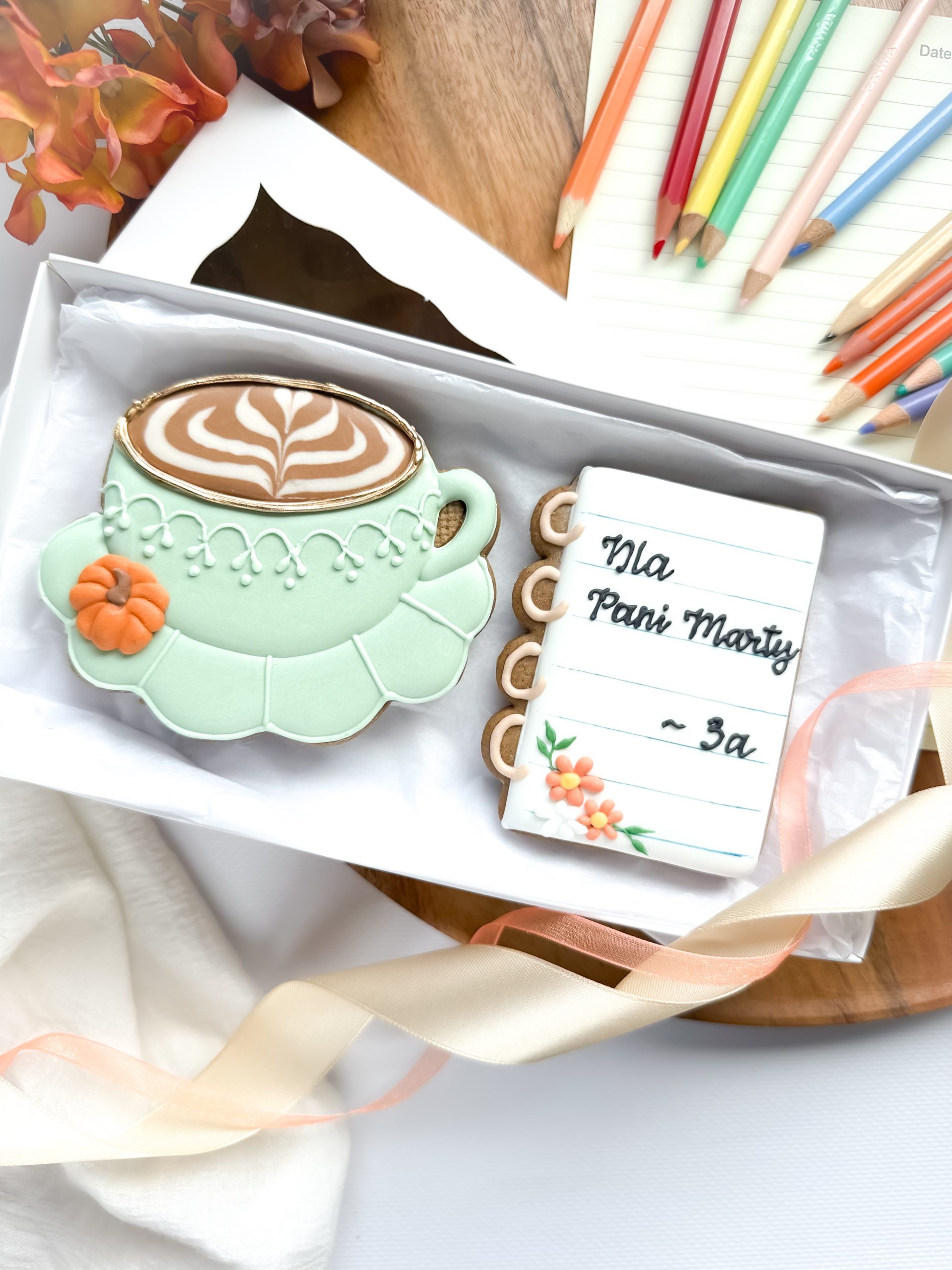 Filiżanka z notesem - zestaw