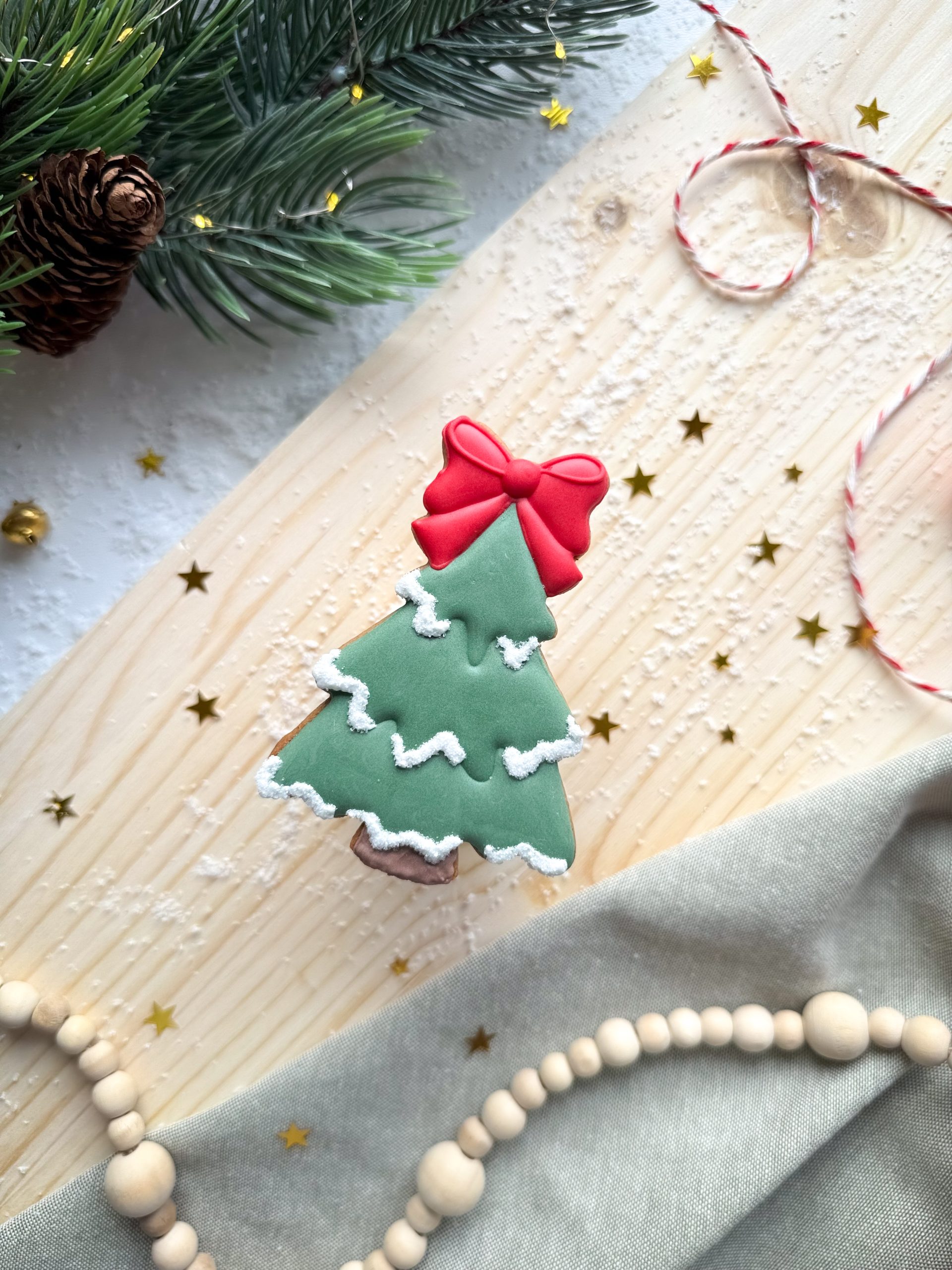 Choinka z kokardą - obrazek 2