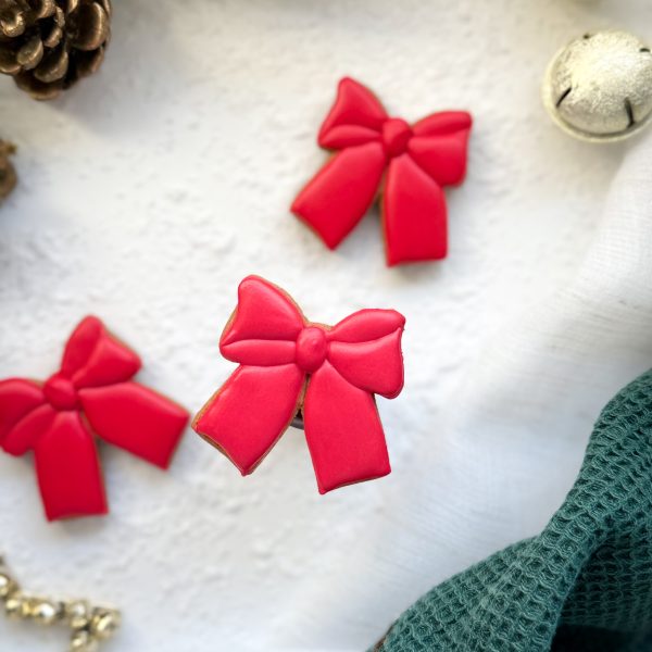 Kokardka czerwona mniejsza