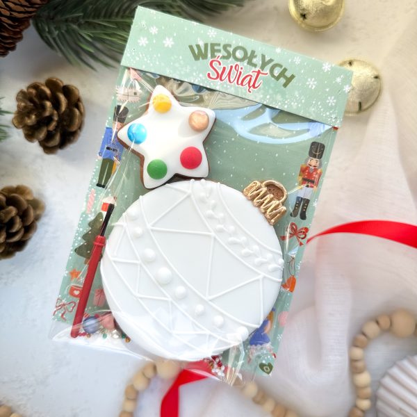 Kolorowanka piernikowa - bombka