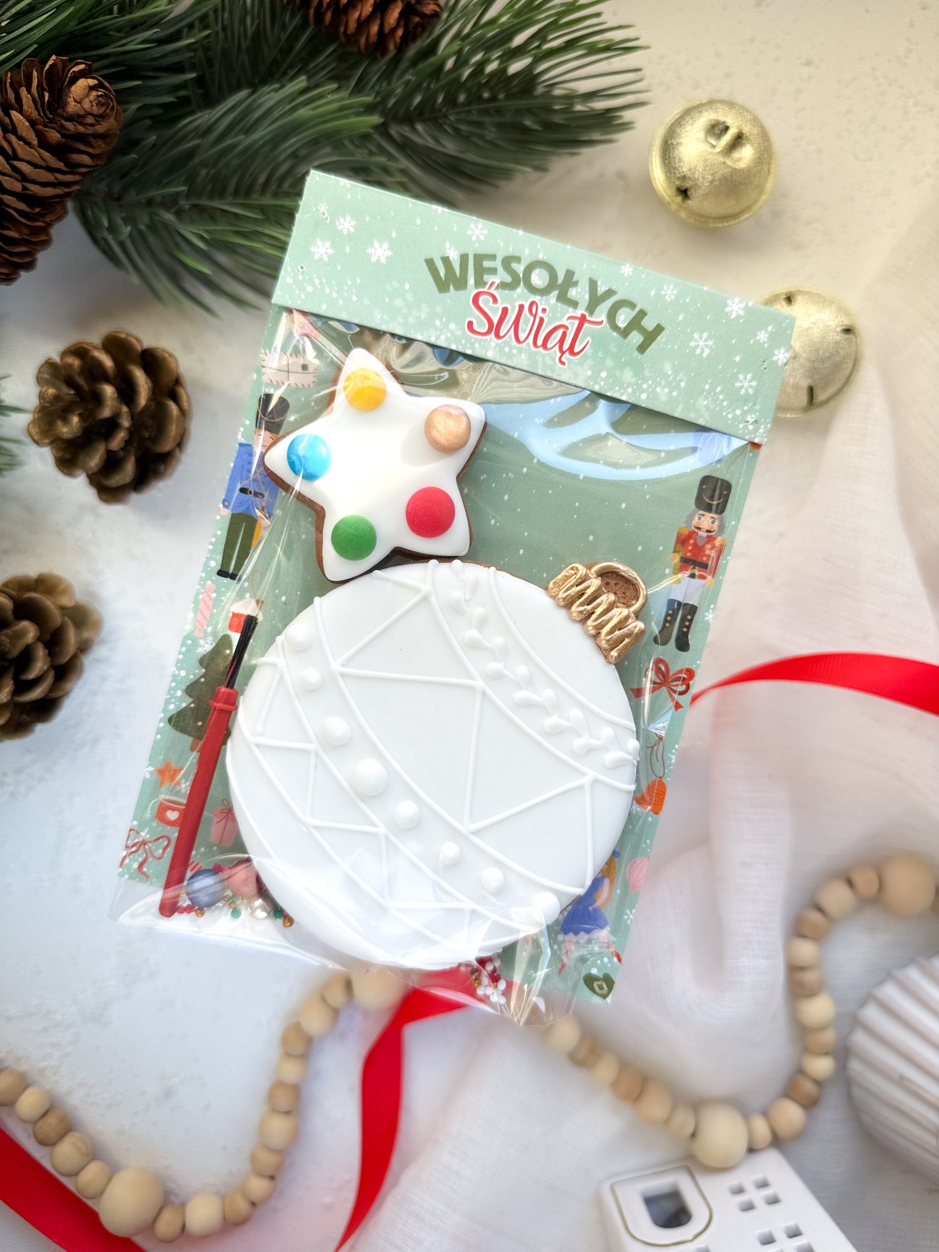 Kolorowanka piernikowa - bombka