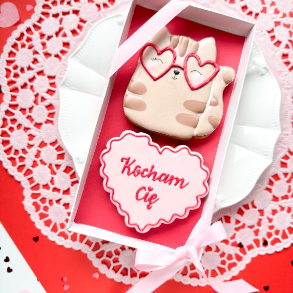 Zakochany kotek- zestaw