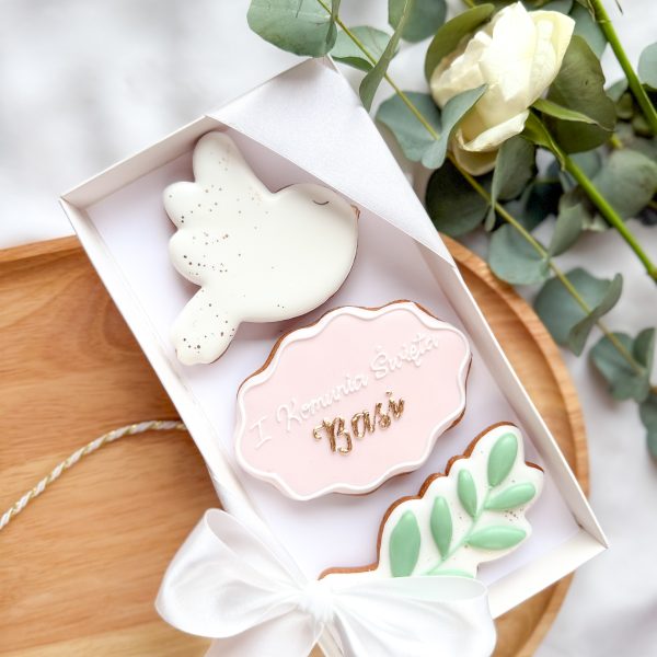 I Komunia Święta - zestaw prezentowy potrójny #4 zielony