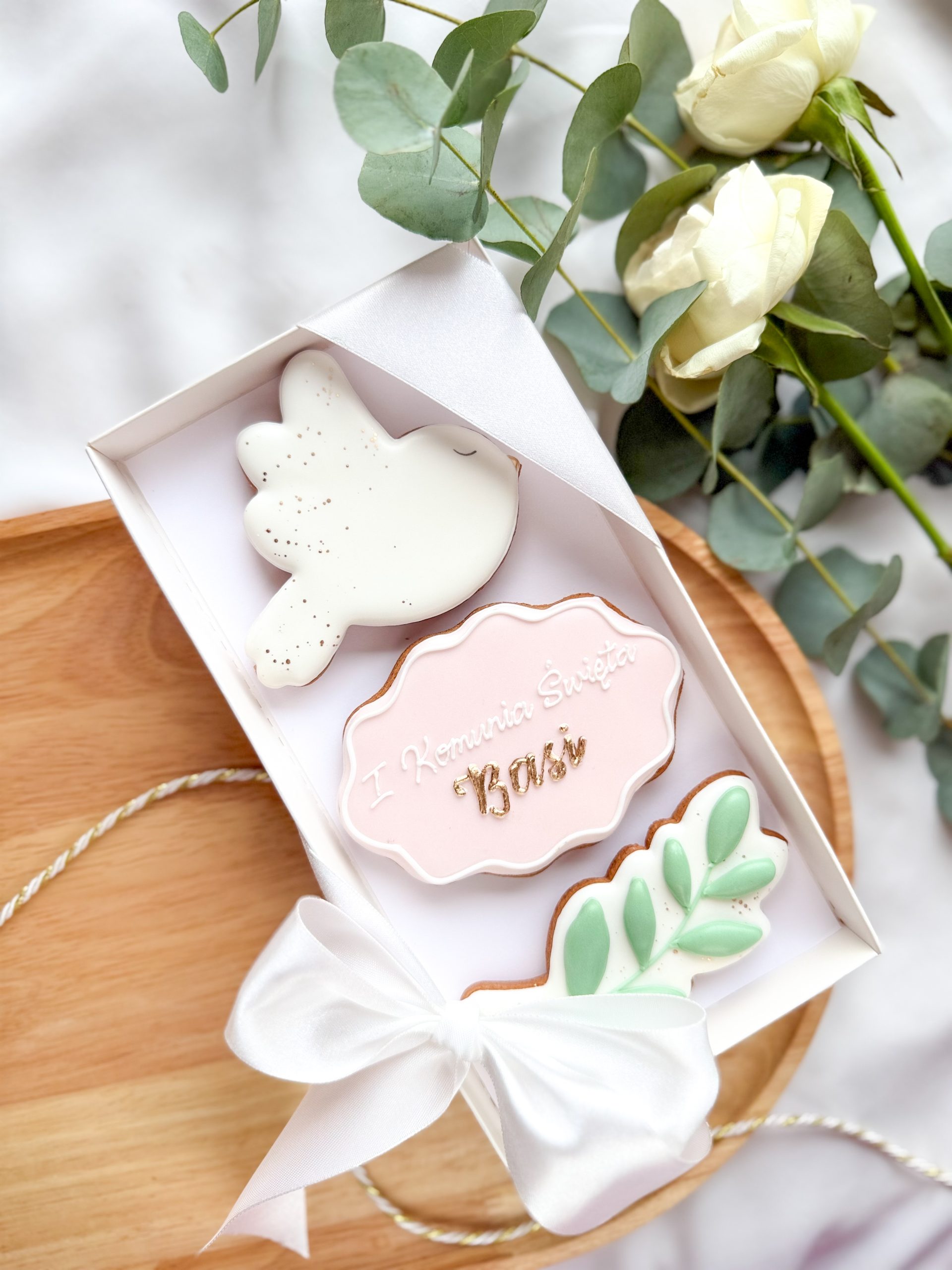 I Komunia Święta - zestaw prezentowy potrójny #4 zielony