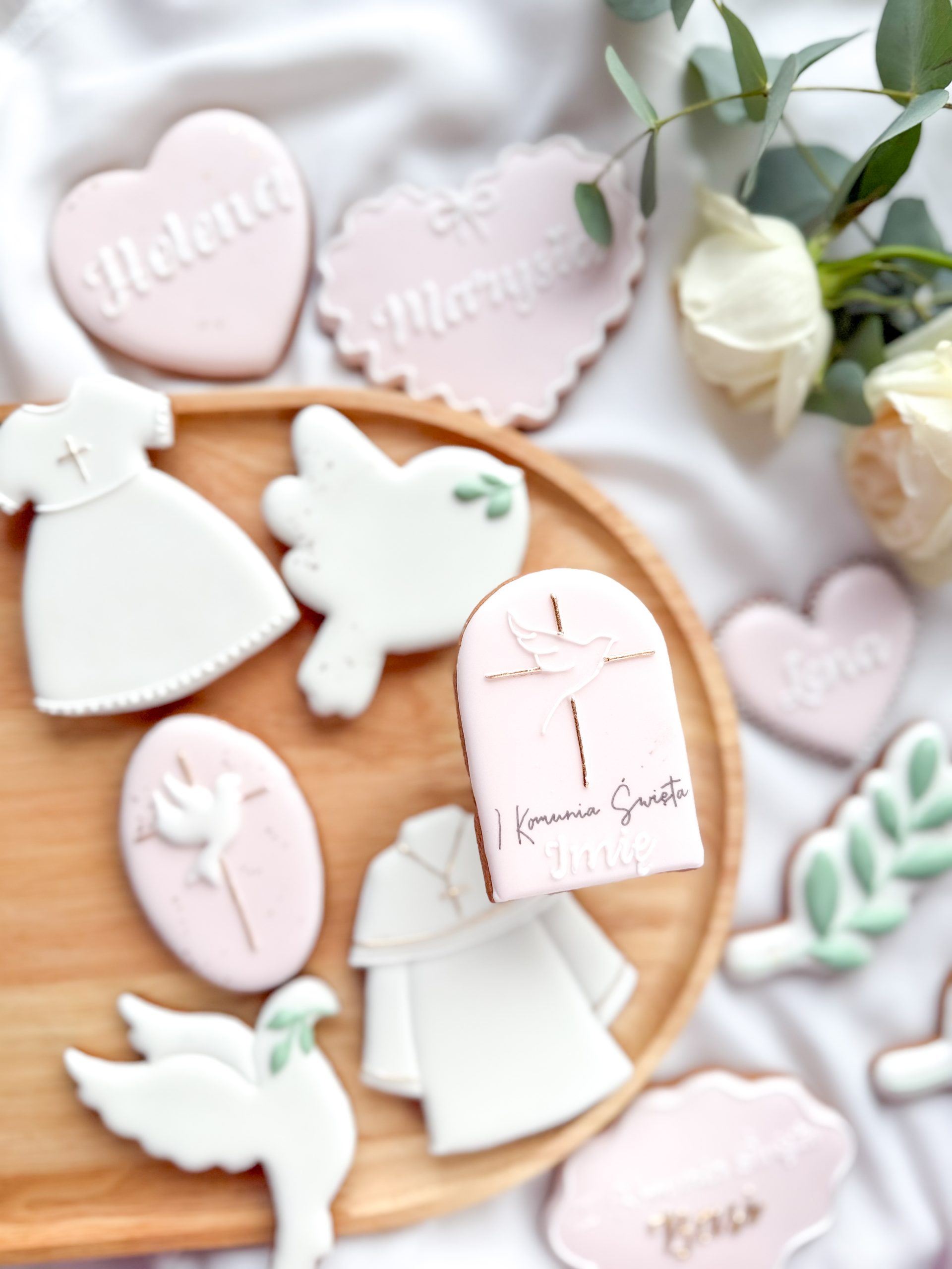 Plakietka z gołąbkiem (wybór koloru) - obrazek 3