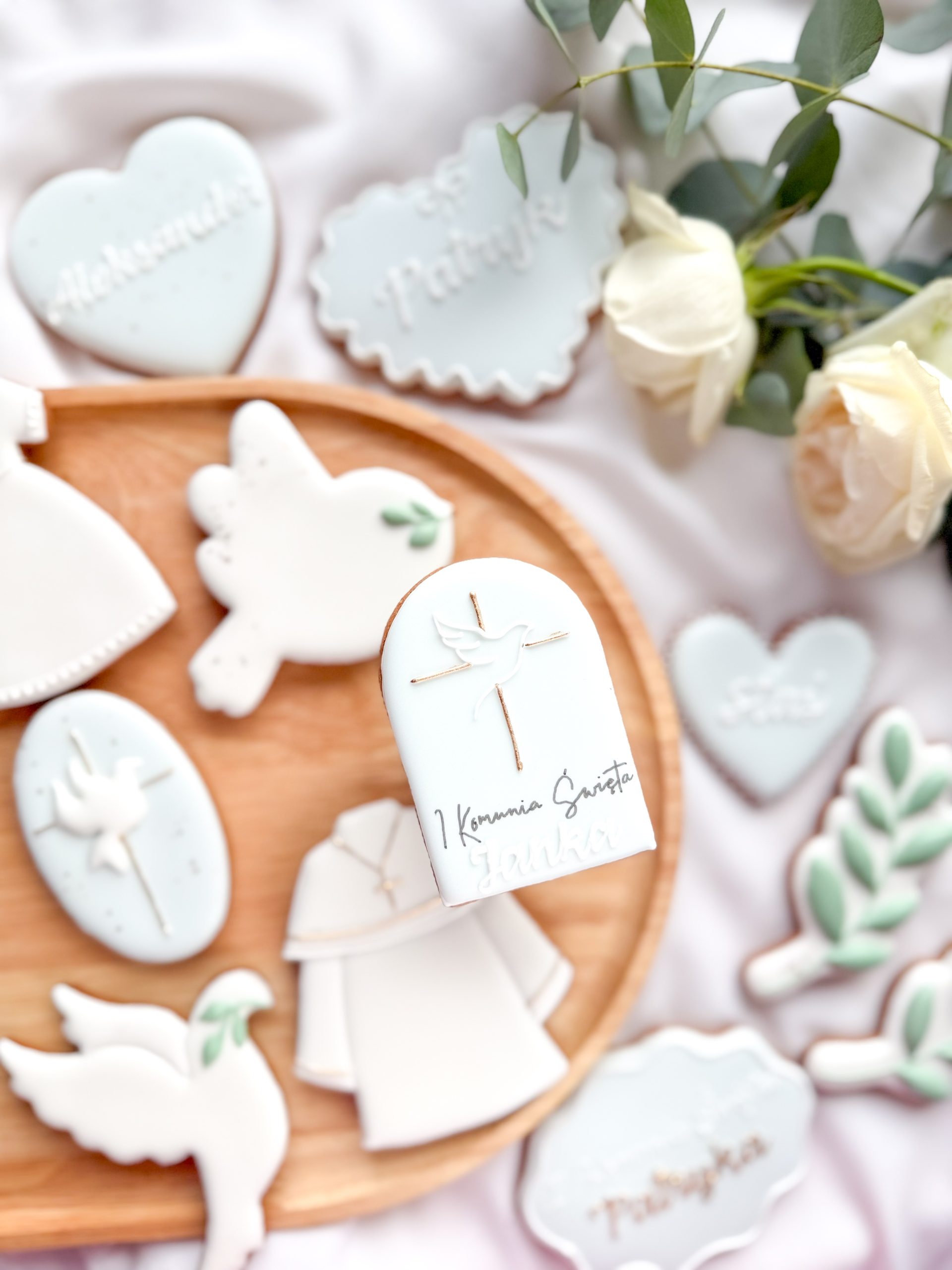 Plakietka z gołąbkiem (wybór koloru) - obrazek 4