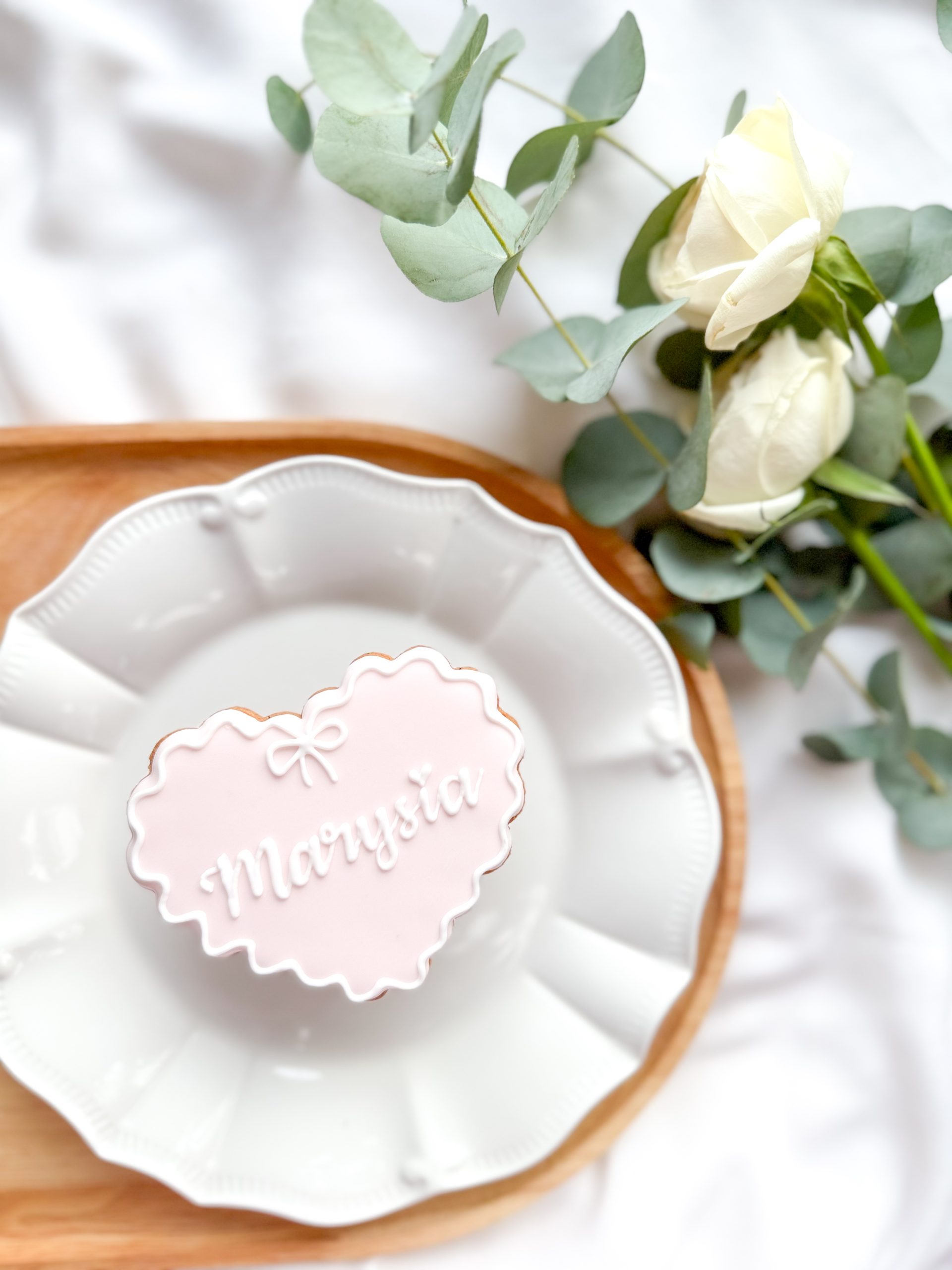 Serce falowane z imieniem (wybór koloru) - obrazek 5