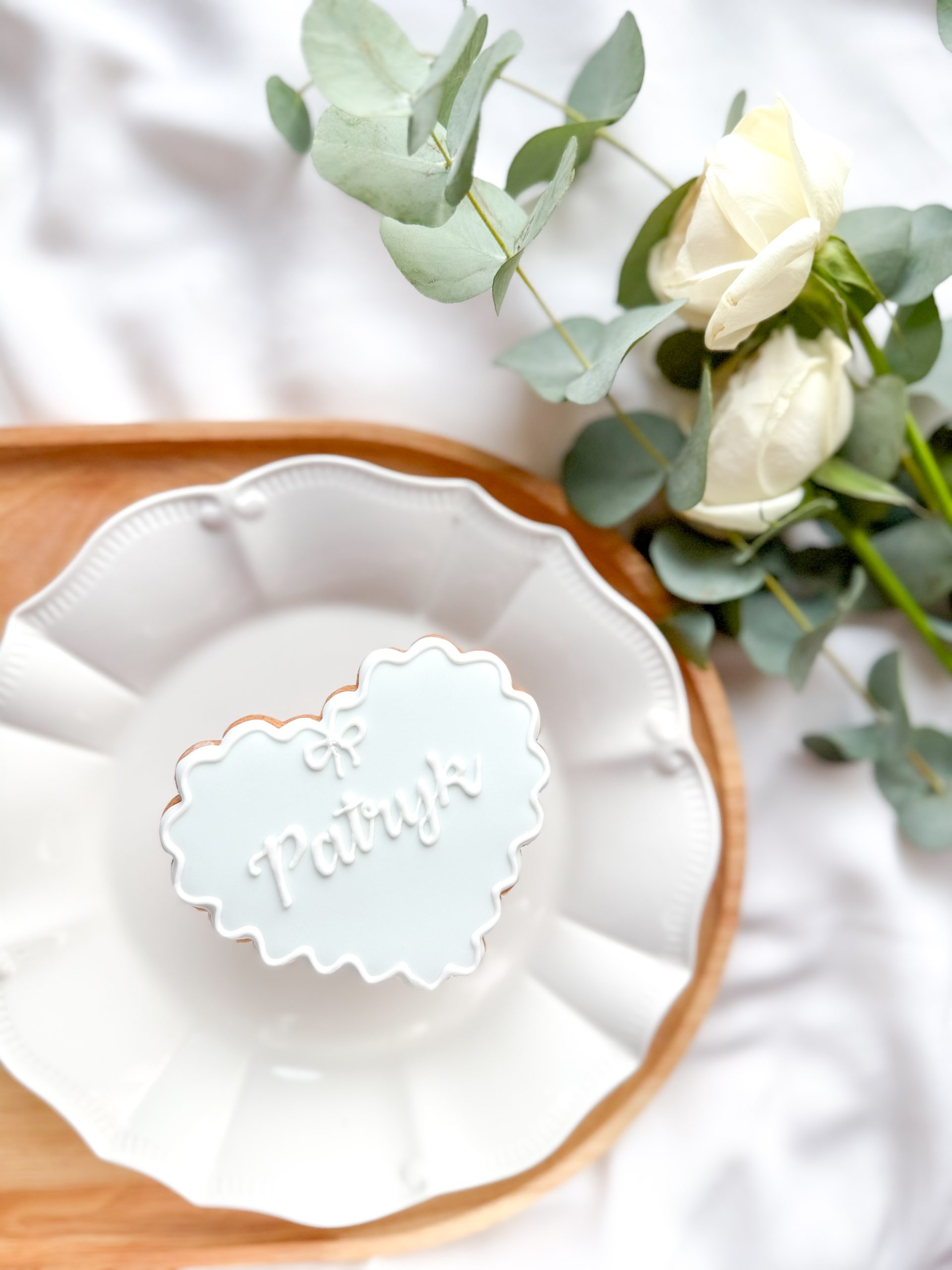 Serce falowane z imieniem (wybór koloru) - obrazek 3