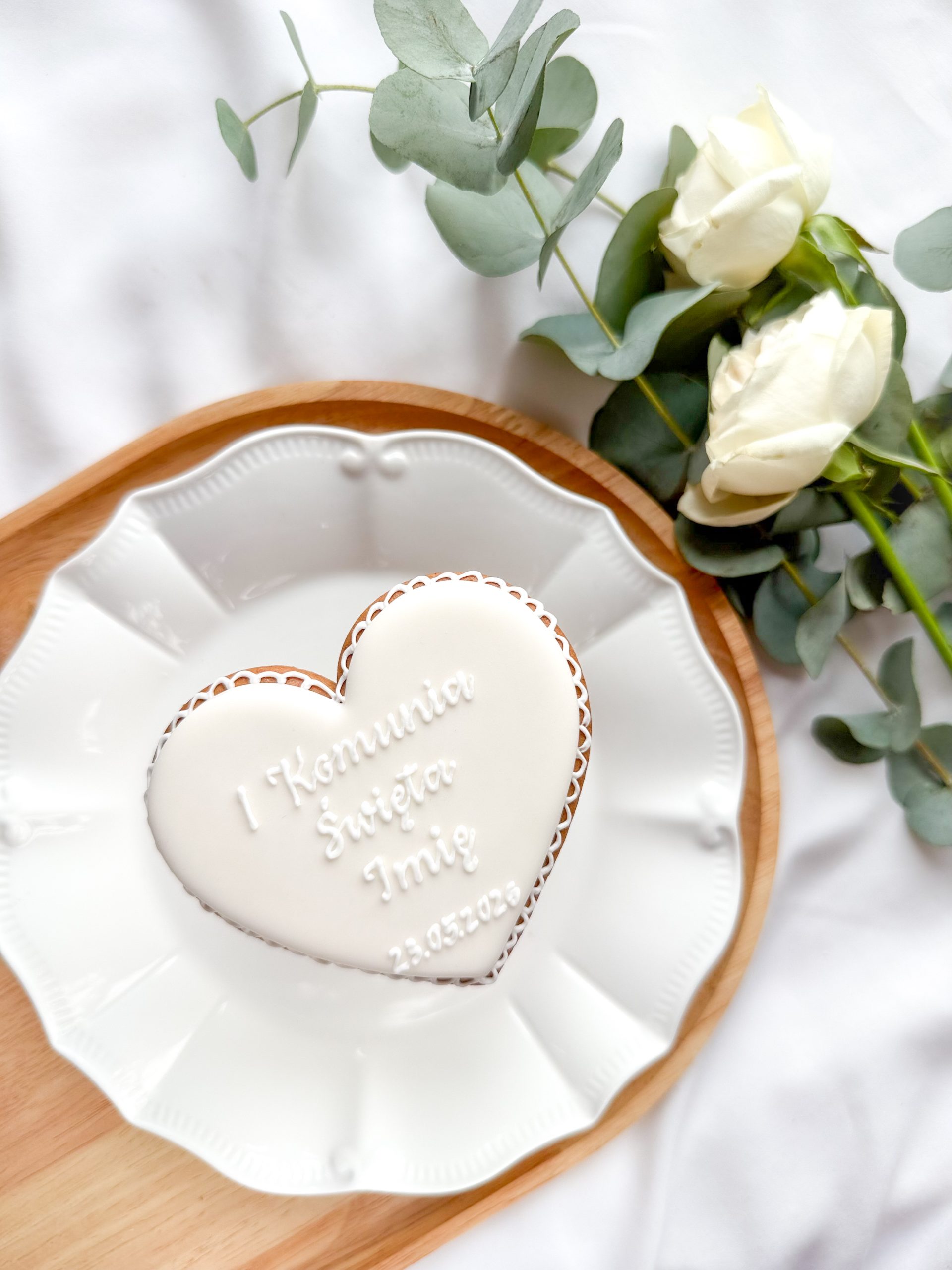 Serce ręcznie personalizowane XL - obrazek 2