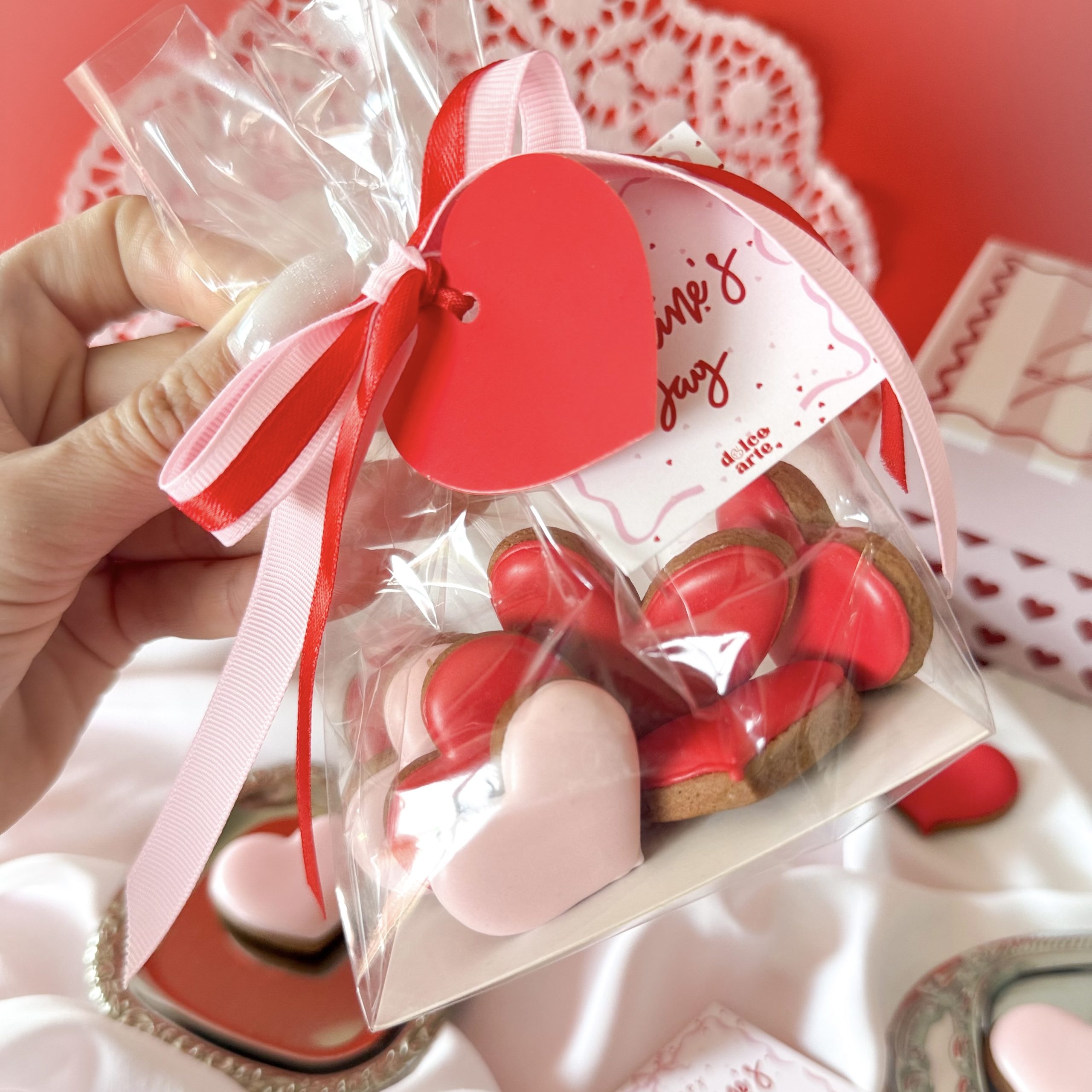 Słodka paczka serduszek