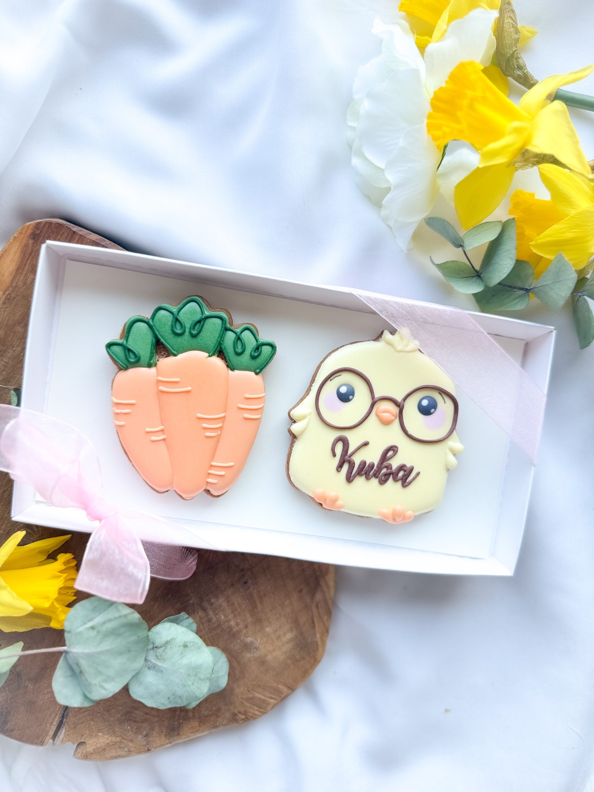 Kurczak z imieniem i marchewkami- zestaw