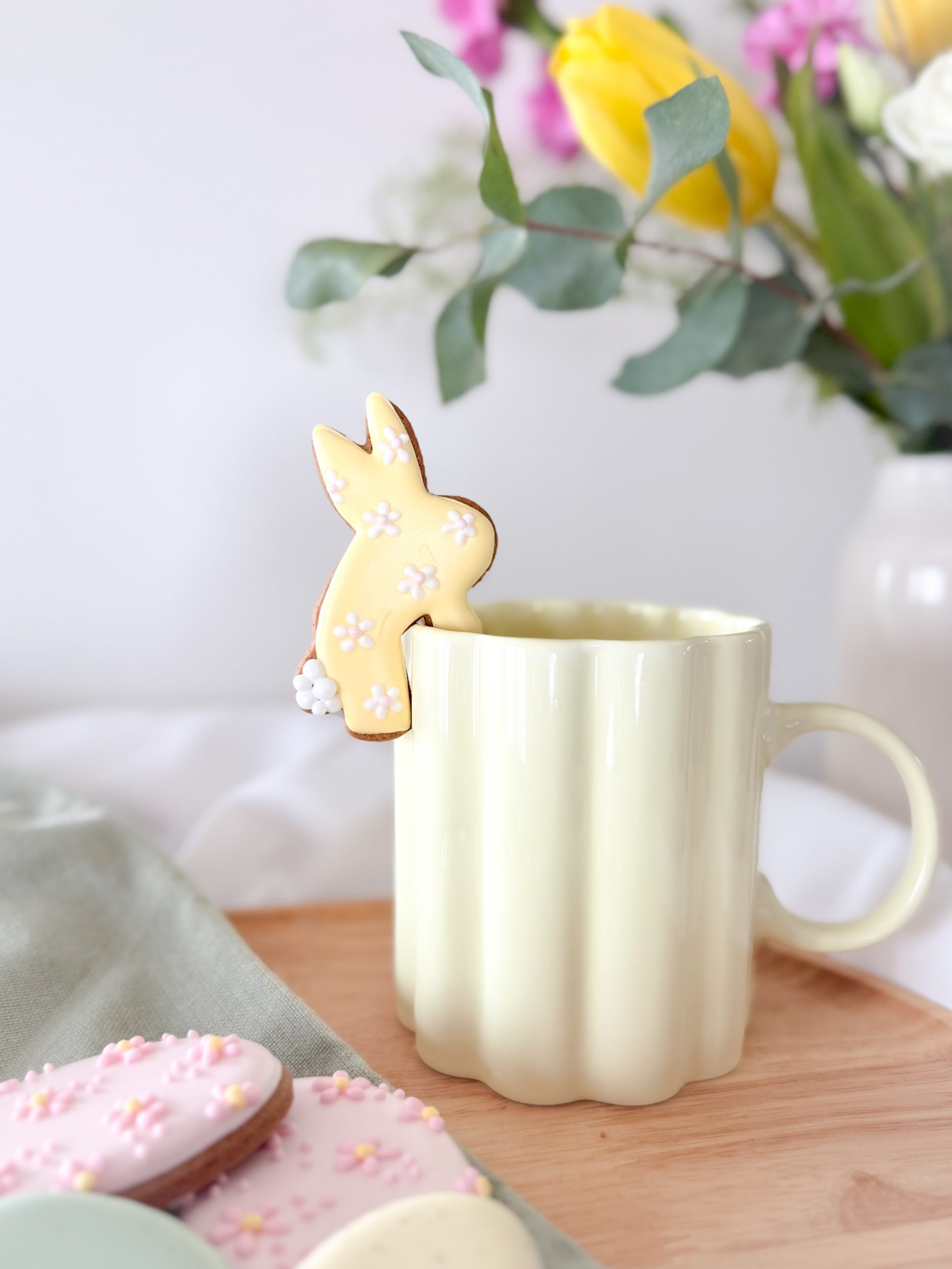 Zajączek w stokrotki (wybór koloru) - obrazek 2